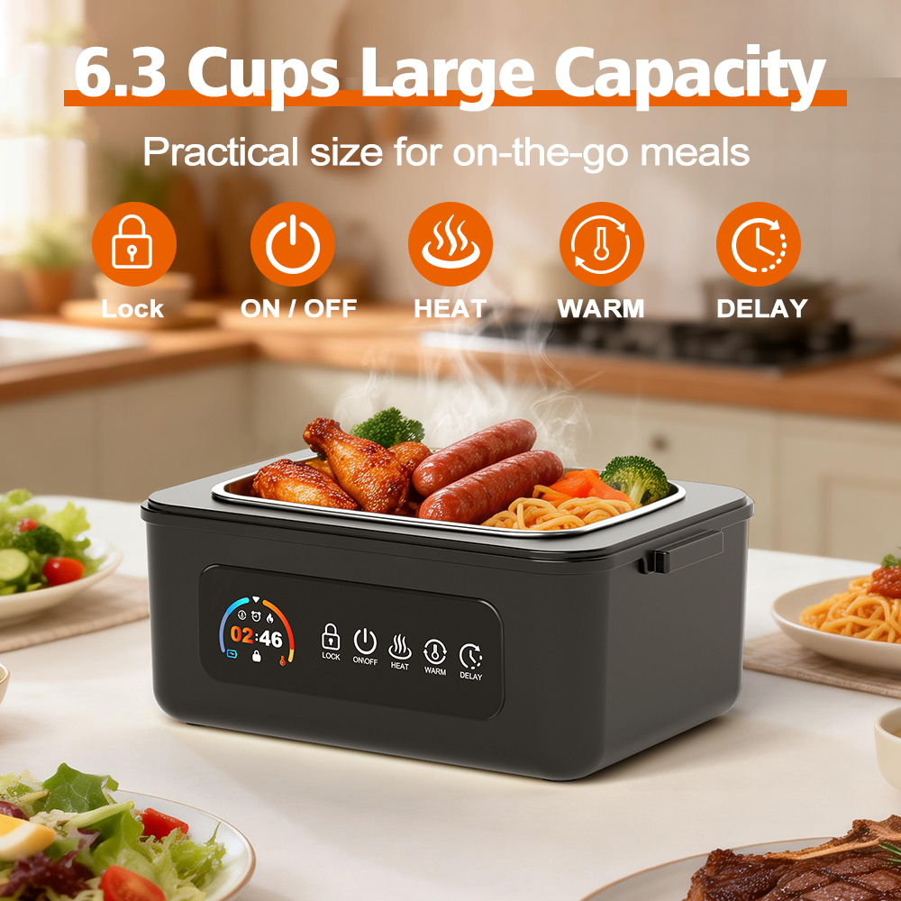 GoldHot Smart Heating Lunchbox detail 2